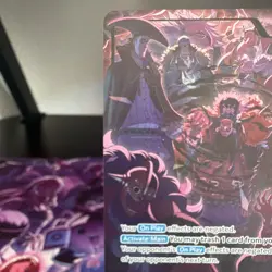 Bandai Marshall.D.Teach OP09-081 foil Alt Art Special Leader 5000 Power EN - Image 4