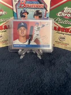 2025 Topps Chrome Platinum Shohei Ohtani #17 Dodgers - Image 1
