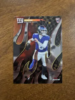 ✨2025 Topps Finest Jaxson Dart Torchers New York Giants Rookie RC #T-4 - Image 1