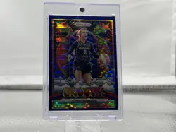 2025 Panini Prizm WNBA - Groovy Sophie Cunningham #7 Blue Pulsar Prizm /199 - Image 1