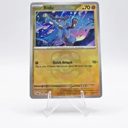 Riolu (Masterball) 050/131 - C NM / Mint SV: Prismatic Evolutions Single - Image 1