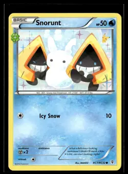 2016 XY - Generations Snorunt Basic/Common #RC7 - Image 1