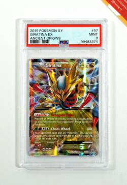 Pokemon PSA 9 Giratina Ex #57 XY Ancient Origins 2015 English - Image 1