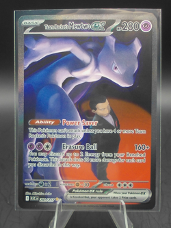 Team Rocket's Mewtwo ex 281/217 SIR Pokemon Me: Ascended Heroes Holo - Image 2