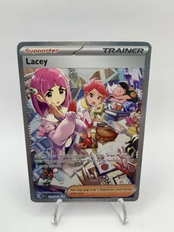 Pokemon Lacey 172/142 Stellar Crown Special Illustration Rare Holo NM - Image 1