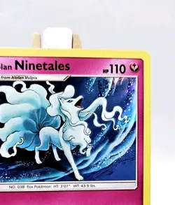 Alolan Ninetales 145/236 - S&M Cosmic Eclipse Holo - NM - Pokemon TCG - Image 3