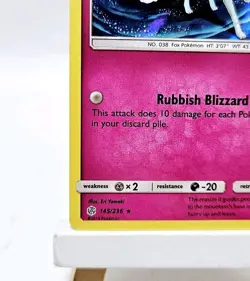Alolan Ninetales 145/236 - S&M Cosmic Eclipse Holo - NM - Pokemon TCG - Image 4