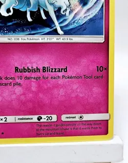 Alolan Ninetales 145/236 - S&M Cosmic Eclipse Holo - NM - Pokemon TCG - Image 5