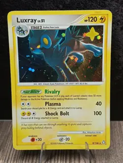 Luxray LV.51 8/146 Legends Awakened Holo Rare Holofoil Pokemon Card TCG 2008 - Image 1