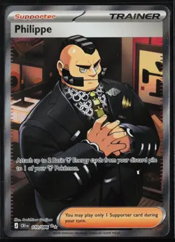 Philippe - ME04: Chaos Rising 110/086 - Pokemon - Ultra Rare Holo - Image 1