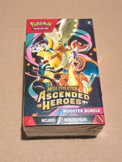 Pokemon Ascended Heroes Booster Bundle 6 Pack - Brand New Sealed - Image 1