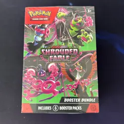Pokemon TCG Shrouded Fable Booster Bundle 6 Packs Scarlet and Violet New Sealed - Image 1