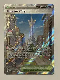 Illumina City 111/088 POR Optimale Ordnung Pokemon Karte DE NM Pokemon - Image 1
