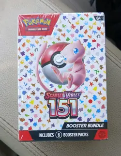 Pokemon TCG Scarlet and Violet 151 Booster Bundle Unopened New Seal 820650853210 - Image 1