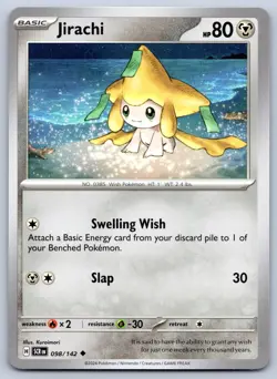 Jirachi 98/142 Uncommon Stellar Crown Pokemon NM - Image 1