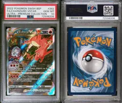 Charizard Vstar SWSH 262 Pokemon PSA 10 GEM MINT Black Star Promo Charizard UPC - Image 3