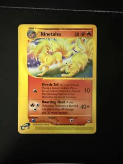 Ninetales 25/147 Pokemon Aquapolis - Image 1