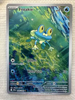 Pokemon Chaos Rising (2026) - Froakie - Full Art Holo IR - #88/86 - Image 1