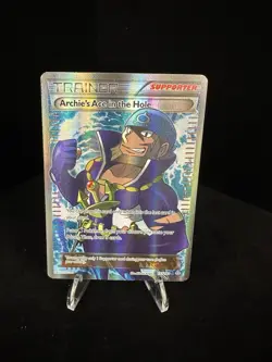 Pokemon TCG Archie's Ace in the Hole Ultra Rare Holo 157/160 XY English - Image 1