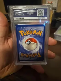 Jolteon Holo 1999 Pokemon Jungle NO SYMBOL Error PSA 8 Rare Vintage - Image 4