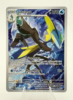 Pokemon Inteleon Illustration Rare Holo Mega Evolution 142/132 - Image 1