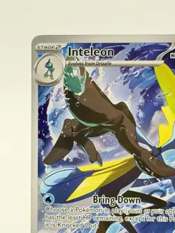 Pokemon Inteleon Illustration Rare Holo Mega Evolution 142/132 - Image 2