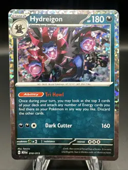 Hydreigon HOLO - NEW McDonald’s Happy Meal Pokemon Promo Card G M24 En 10/15 - Image 1