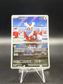 Delibird 152/132 Illustration Rare Mega Evolution Pokemon Holo Near Mint - Image 1
