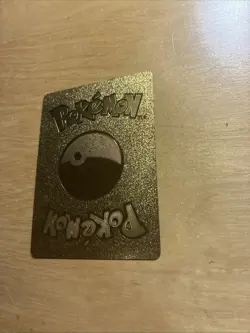 Charizard V Evolution Gold Foil POKEMON Interlaced Flames Fan Art - Image 5