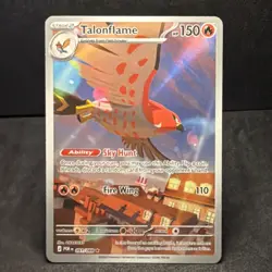 Talonflame 091/088 Illustration Rare Pokemon Perfect Order Near Mint - Image 1
