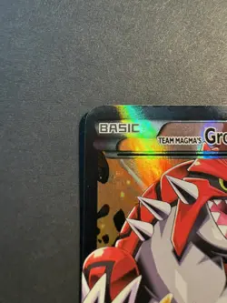 2015 Pokemon Team Magma's Groudon Ex Double Crisis Holo 15/34 MP - Image 3