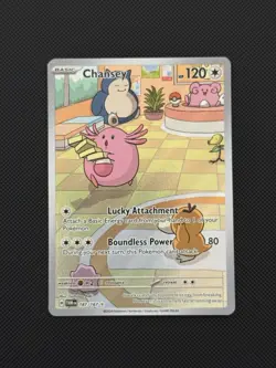 Pokemon TCG Chansey 187/167 Illustration Rare Full Art -Twilight Masquerade NM/M - Image 1