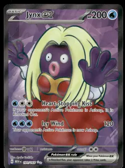 Pokemon Cards Jynx ex 191/165 151 Ultra Rare LP *2 - Image 1