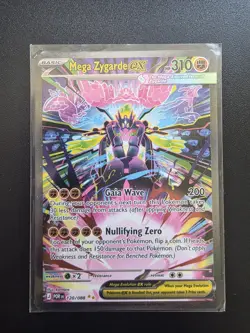 Mega Zygarde ex 120/088 Perfect Order Special Illustration Rare NM Pokemon Card - Image 1