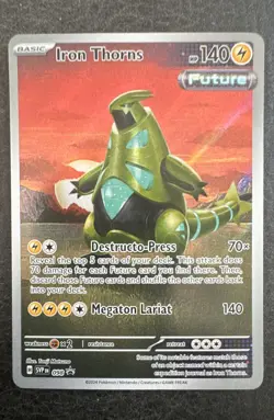 Iron Thorns - 098 (Pokemon Center) 098 Sv: Scarlet & Violet Promo Cards Holo - Image 1