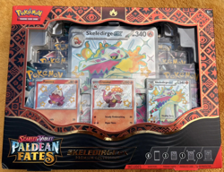 Pokemon TCG Paldean Fates Skeledirge ex Premium Collection Factory Sealed Box - Image 1