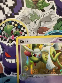 Kirlia 33/106 Uncommon Emerald Pokemon Near Mint Stamped Reverse Holo - Image 3