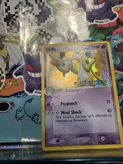 Kirlia 33/106 Uncommon Emerald Pokemon Near Mint Stamped Reverse Holo - Image 4