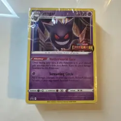 Pokemon TCG Gengar SWSH241 Lost Origin Stamped Prerelease Deck Sealed - Image 1
