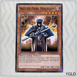 Skilled Dark Magician - YGLD-ENC19 - Common Unlimited Yugioh - Image 1