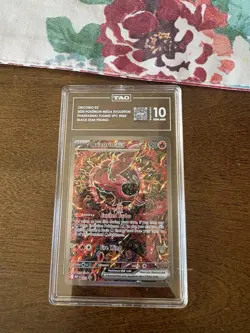 2025 Pokemon Phantasmal Flames UPC Black Star Oricorio Ex #024 TAG 10 GEM MINT - Image 4