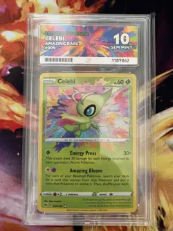 Celebi 009/185 Ace Vivid Voltage Pokemon Ace 10 Gem Mint - Image 1