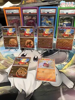 Pokemon S-Chinese Gem Pack Fuecoco Card Lot US Seller - Image 2