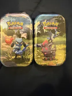 Pokemon TCG Ascended Heroes Mini Tins Sealed Set Of 2 FACTORY SEALED TINS!!!!!! - Image 1