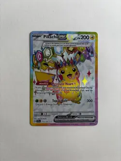2024 Pokemon Surging Sparks Pikachu ex 219/191 Full Art Ultra Rare - Image 1