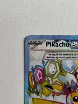 2024 Pokemon Surging Sparks Pikachu ex 219/191 Full Art Ultra Rare - Image 2