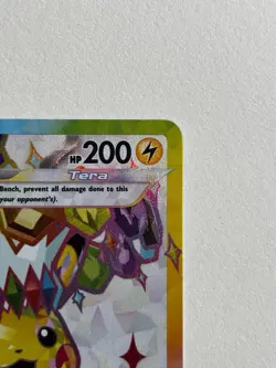 2024 Pokemon Surging Sparks Pikachu ex 219/191 Full Art Ultra Rare - Image 3
