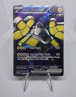 Iron Hands ex Pokemon TCG Paradox Rift 223/182 Ultra Rare Holo Full Art EN NM - Image 1
