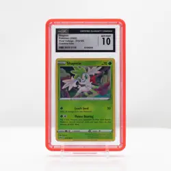 Pokemon Shaymin #15 Cosmos Holo Vivid Voltage 2020 - CGC 10 Gem Mint - Image 1