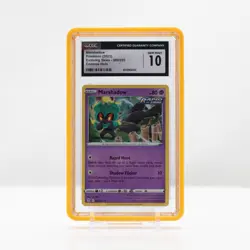 Pokemon Marshadow #80 Cosmos Holo Evolving Skies 2021 - CGC 10 Gem Min - Image 1